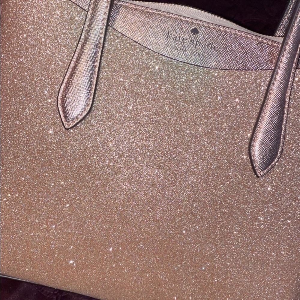 Kate Spade Glitter Satchel!